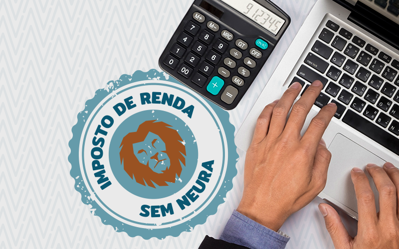 Imagem ilustrativa com texto: Tudo o que você precisa saber sobre o Imposto de Renda 2024